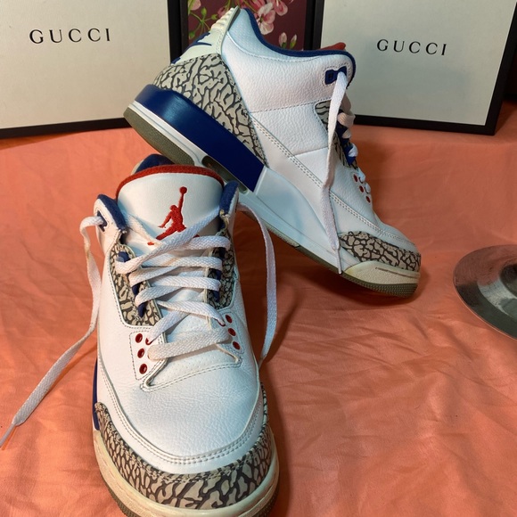 Jordan Shoes Air Jordan 3 True Blue Size 8 2 Poshmark